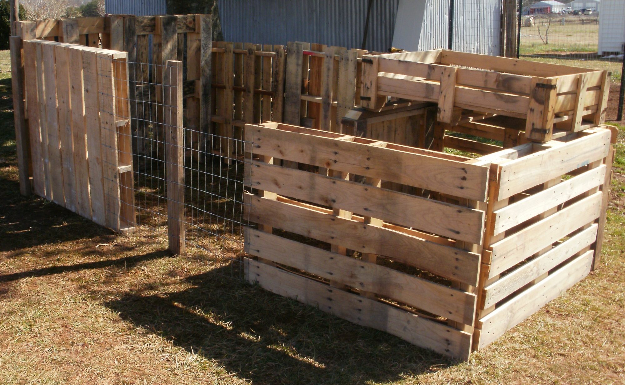 Chicken Co-op Made From Pallets