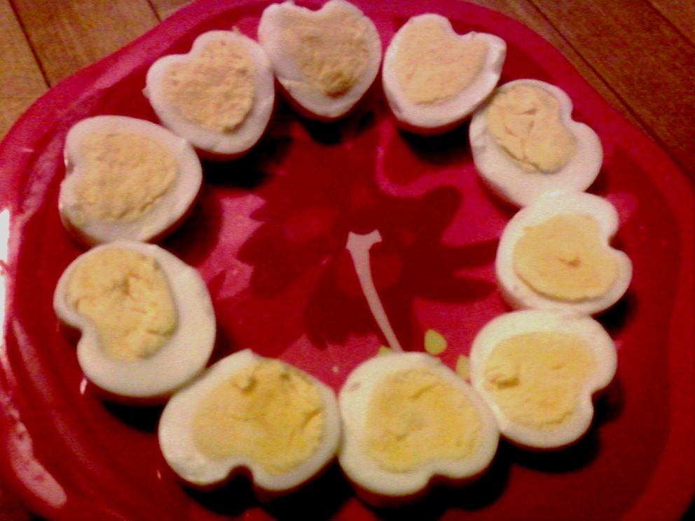 eggs heart