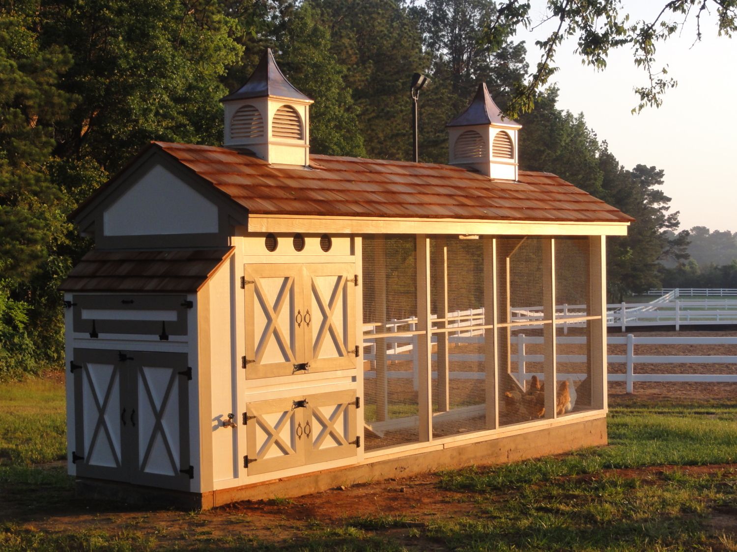 chicken coops